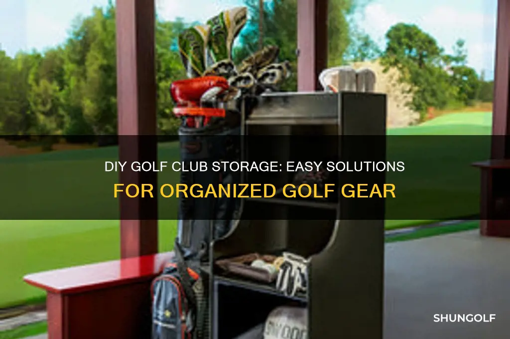 how to build golf club storage