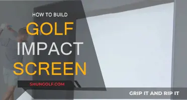 Building Your Own Golf Impact Screen