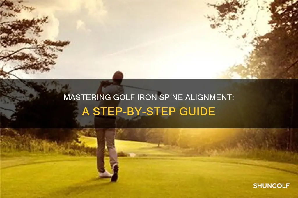 how to build golf iron spine