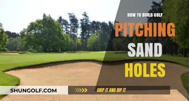 Mastering Golf Pitching: DIY Sand Hole Construction Guide