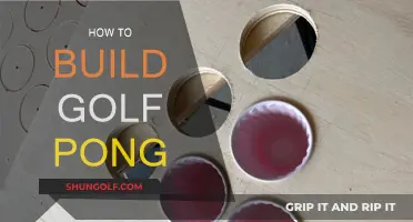 Building Golf Pong: A Fun DIY Guide
