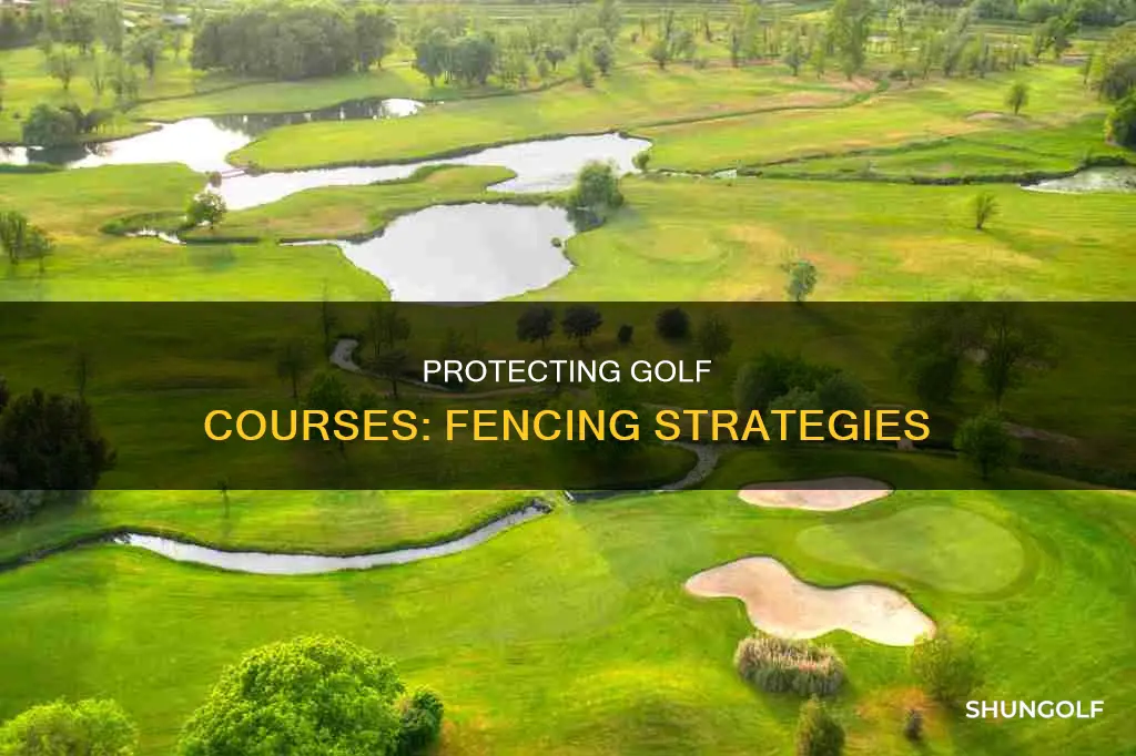 how to build protection golf fencing