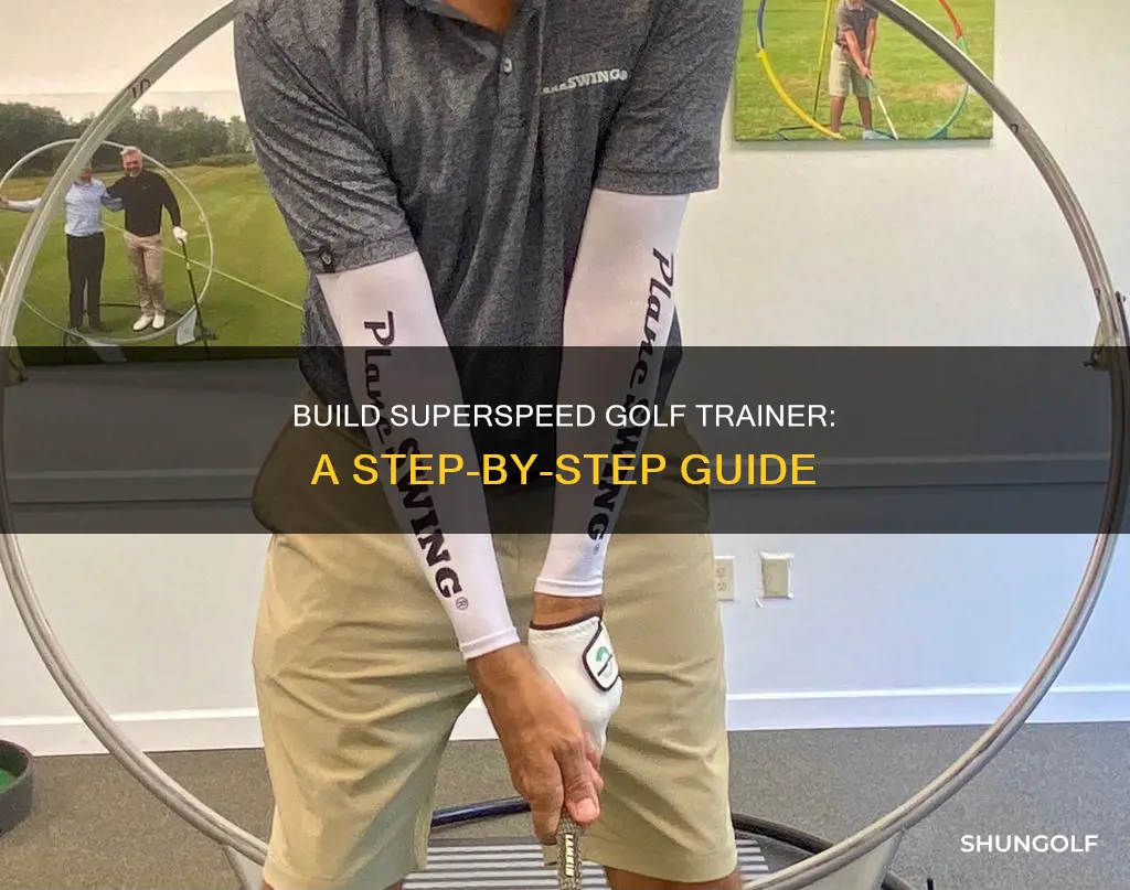 how to build superspeed golf trainer