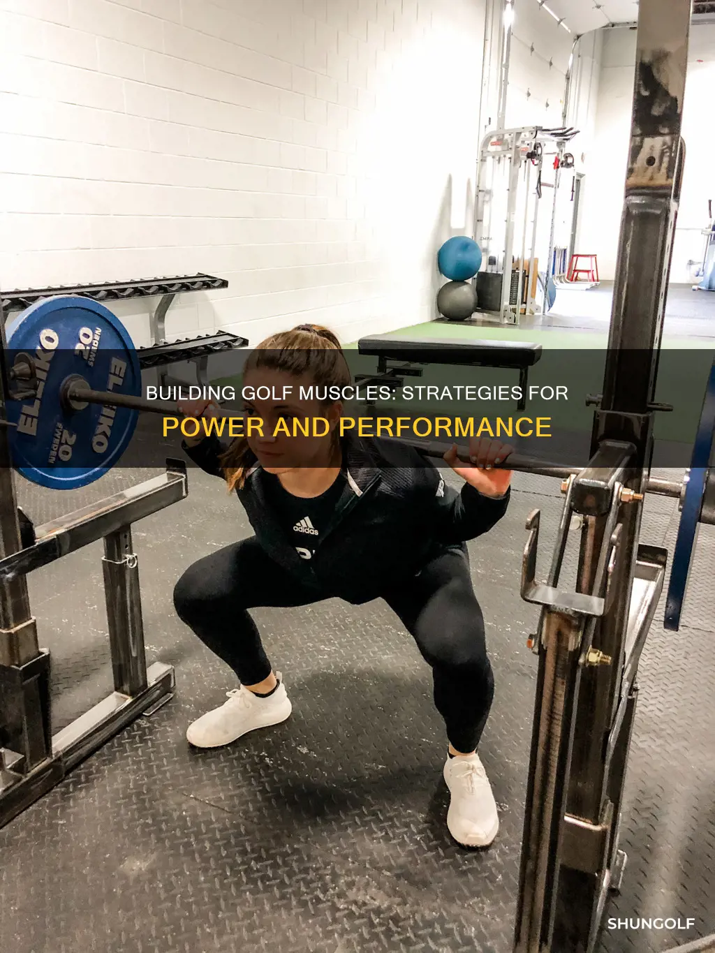 how to build up golf muscles