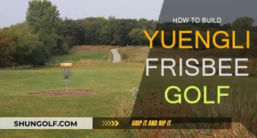 Crafting a Yuengling Disc Golf Course