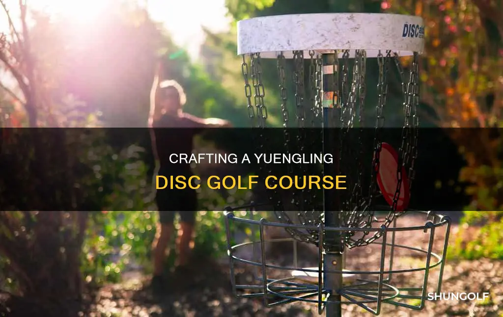 how to build yuengling frisbee golf