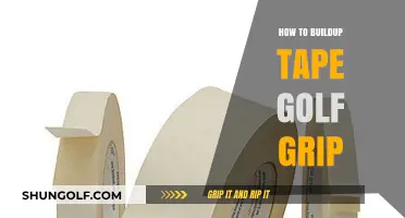 Mastering the Tape Golf Grip: A Step-by-Step Guide