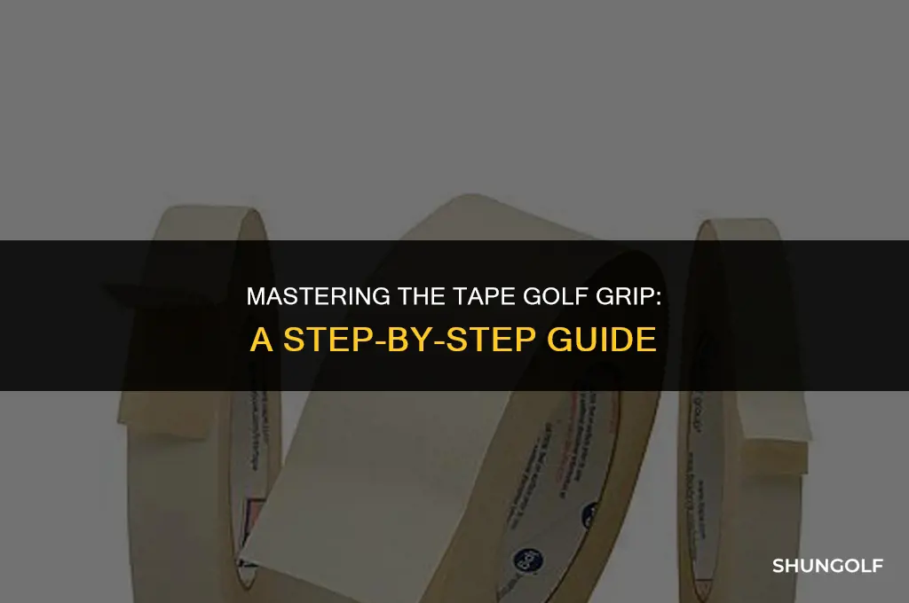 how to buildup tape golf grip