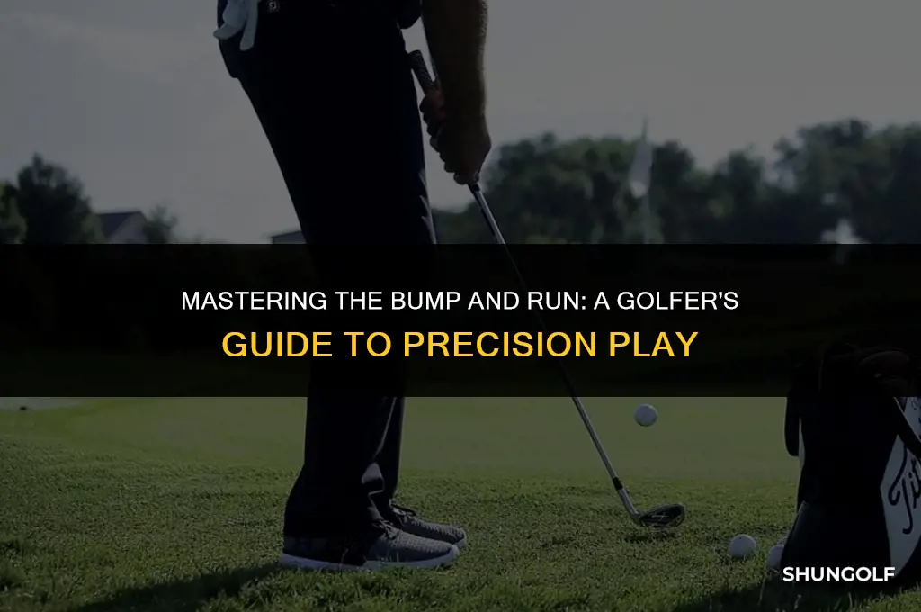 how to bump and run golf shot