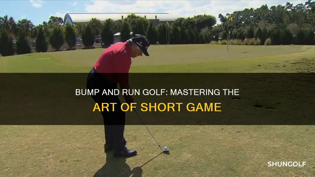 how to bump and run golf