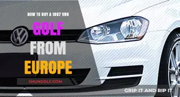 Importing a 1997 VR6 Golf: Your European Buying Guide