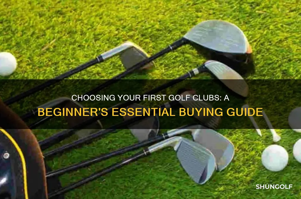 how to buy a beginner set of golf clubs