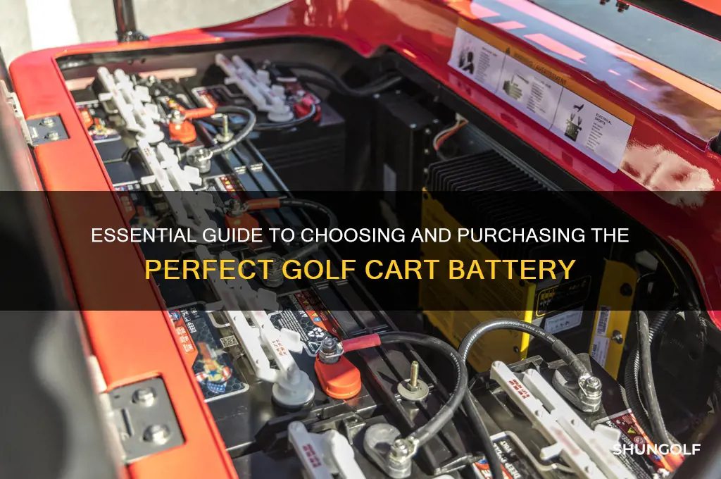 how to buy a golf cart battery