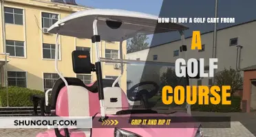 Buying a Golf Cart from a Golf Course: A Step-by-Step Guide