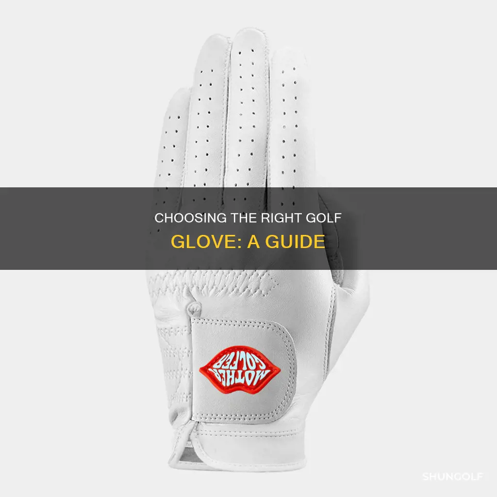 how to buy a golf glove