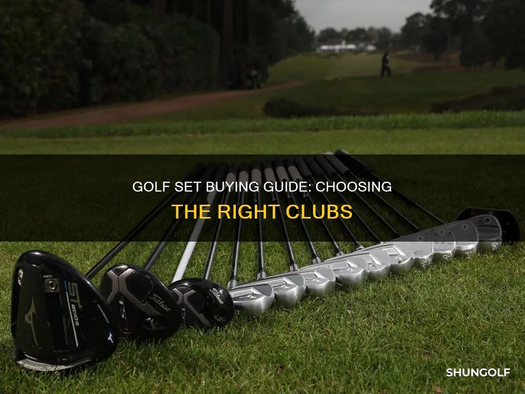 how to buy a golf set