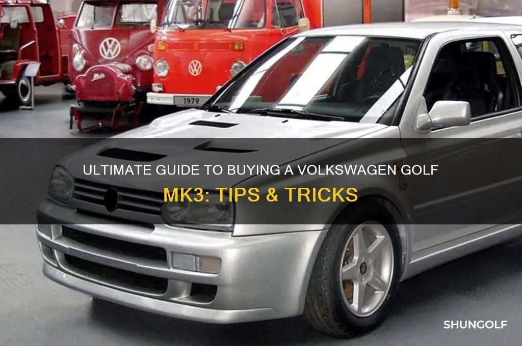 how to buy a volkswagon golf mk3