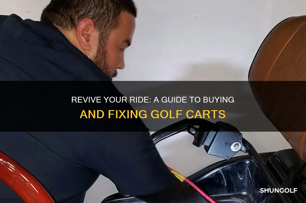 how to buy and fix up golf cart