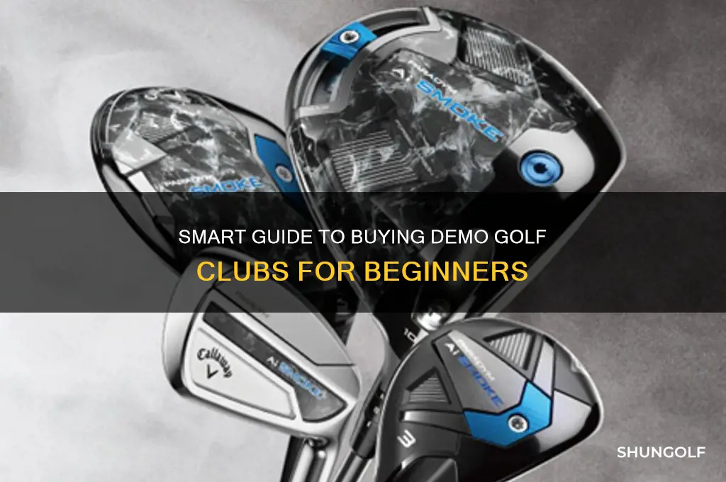 how to buy demo golf clubs