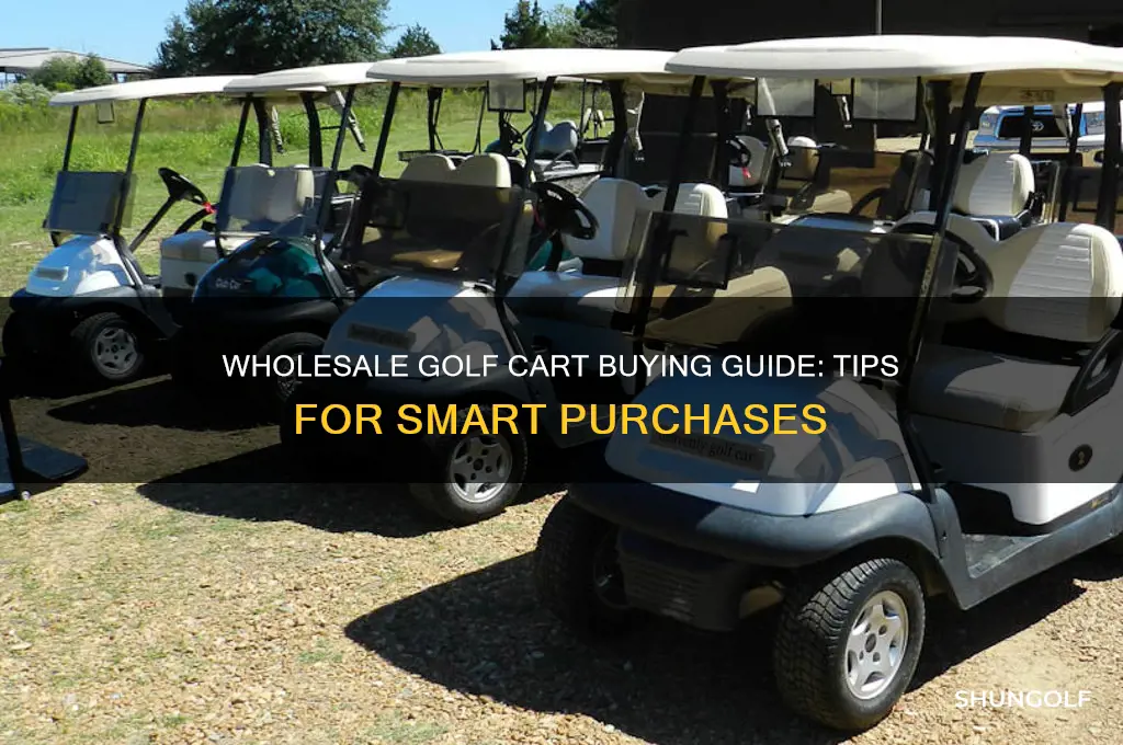 how to buy golf carts wholesale