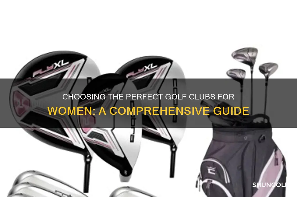 how to buy golf clubs for ladies