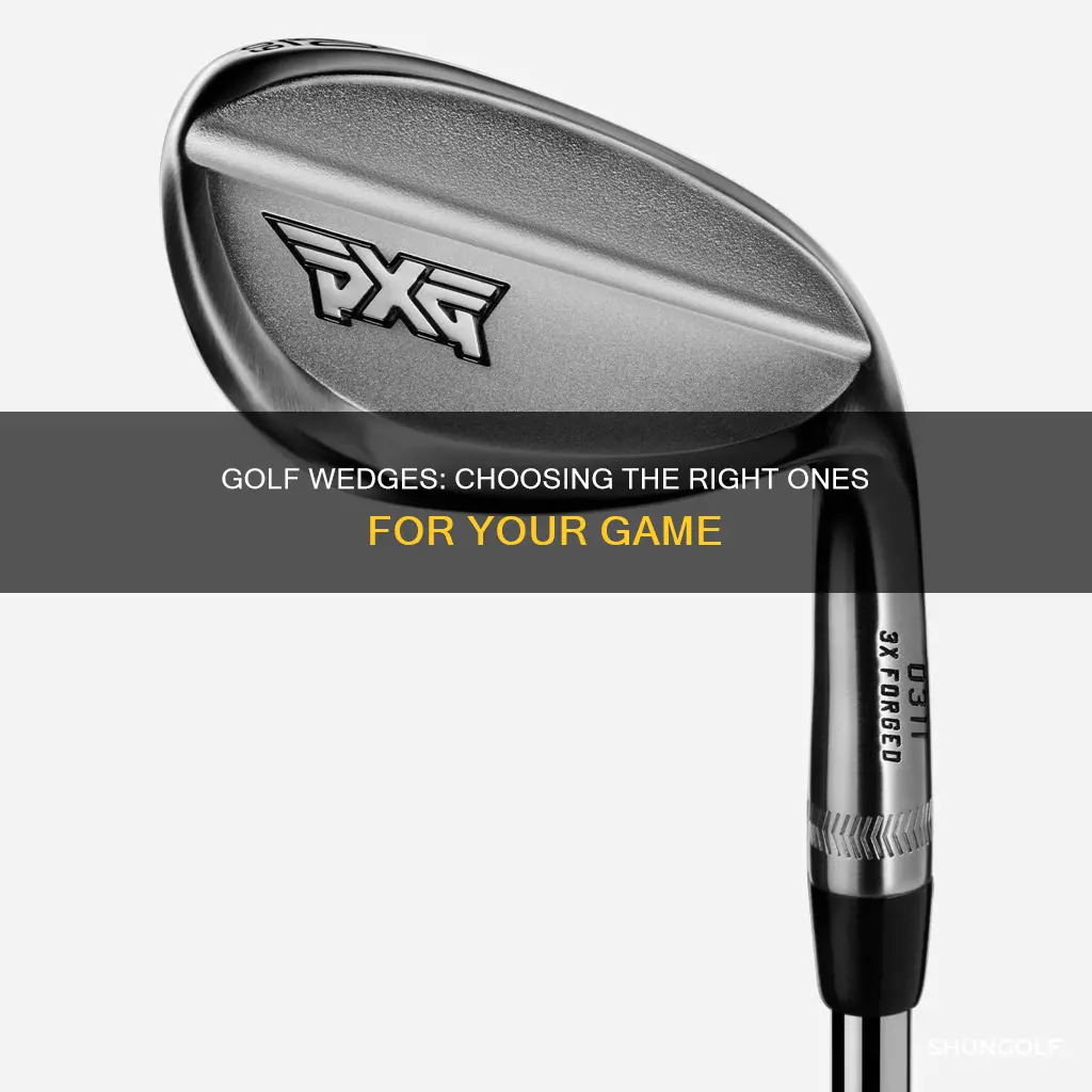 how to buy golf wedges