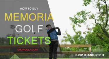 Get Memorial Golf Tickets: A Quick Guide