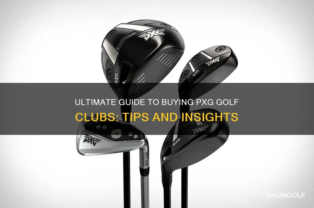how to buy pxg golf clubs