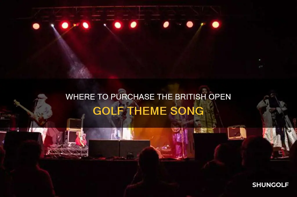 how to buy the british open golf theme song