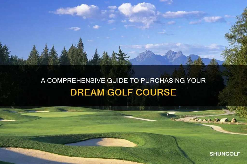 how to buy the golf course in