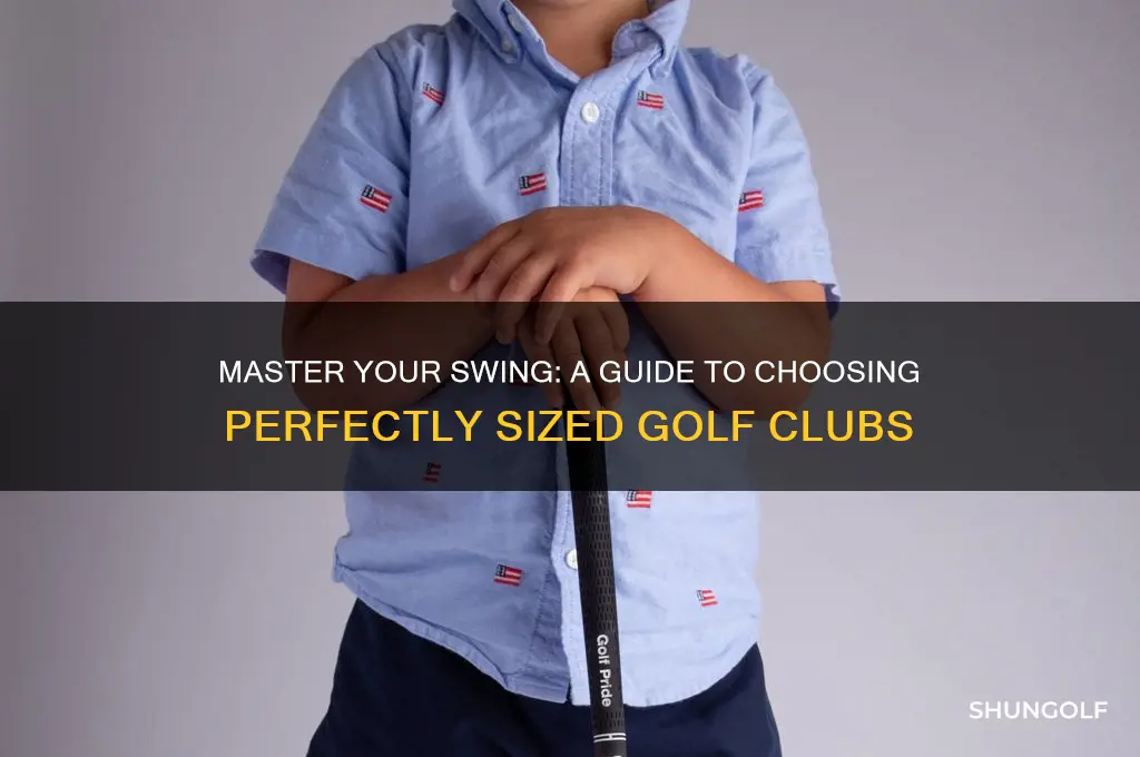 how to buy the right size golf clubs