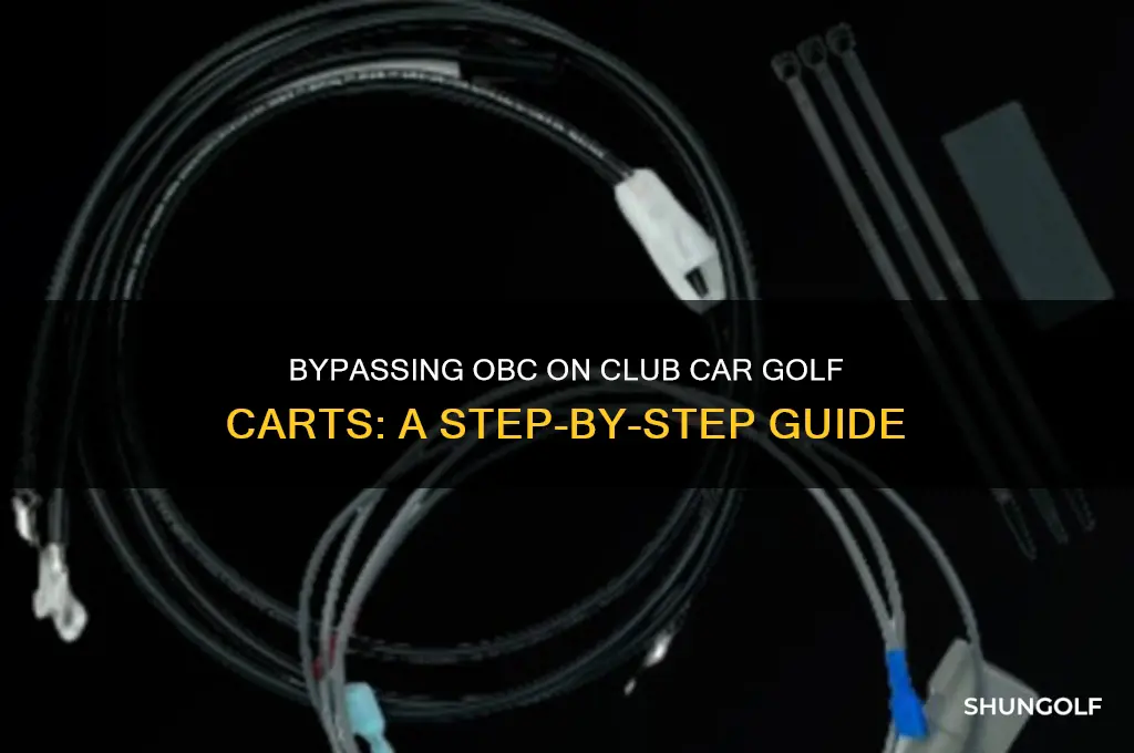 how to bypass obc on club car golf cart