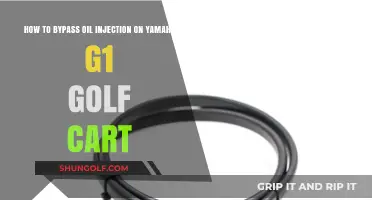Bypassing Oil Injection on Yamaha G1 Golf Cart: A Step-by-Step Guide