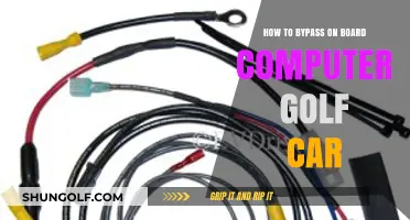 Bypassing Golf Cart Onboard Computer: A Step-by-Step Guide for DIY Enthusiasts