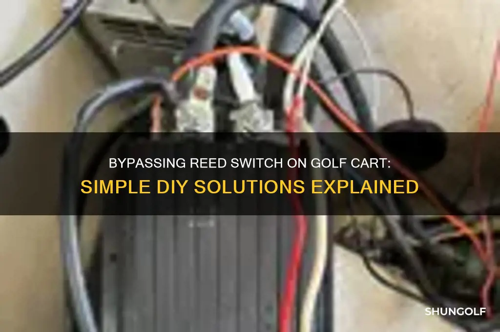 how to bypass reed switch on golf cart