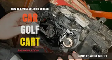 Bypass Solenoid on Club Car Golf Cart: Quick Fix Guide