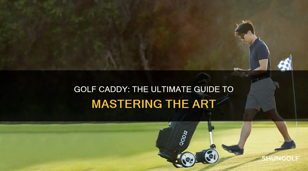 how to caddy golf