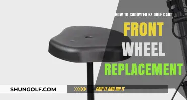 Easy Guide to Replacing Your CaddyTek EZ Golf Cart Front Wheel