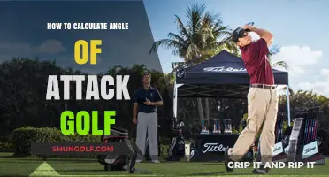 Mastering Golf Swing: Calculate Angle of Attack for Precision Shots