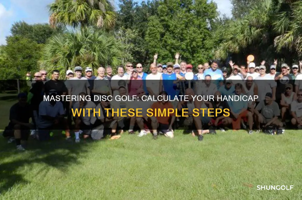 how to calculate disc golf handicap