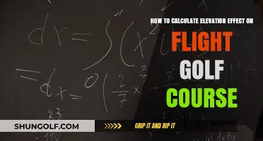 Mastering Elevation Impact on Golf Course Flight Calculations