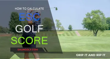 Calculating Your ESC Golf Score: A Step-by-Step Guide
