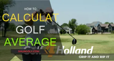 Golf Average Calculation: A Beginner's Guide