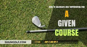 Mastering Golf Differential Calculation for Any Course You Play