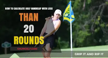 Calculating Golf Handicap: Simplified Guide for Fewer Than 20 Rounds