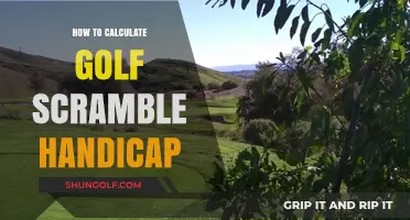 Mastering Golf Scramble Handicap Calculations: A Step-by-Step Guide