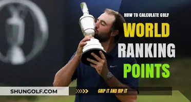 Mastering Golf World Ranking Points Calculation: A Comprehensive Guide