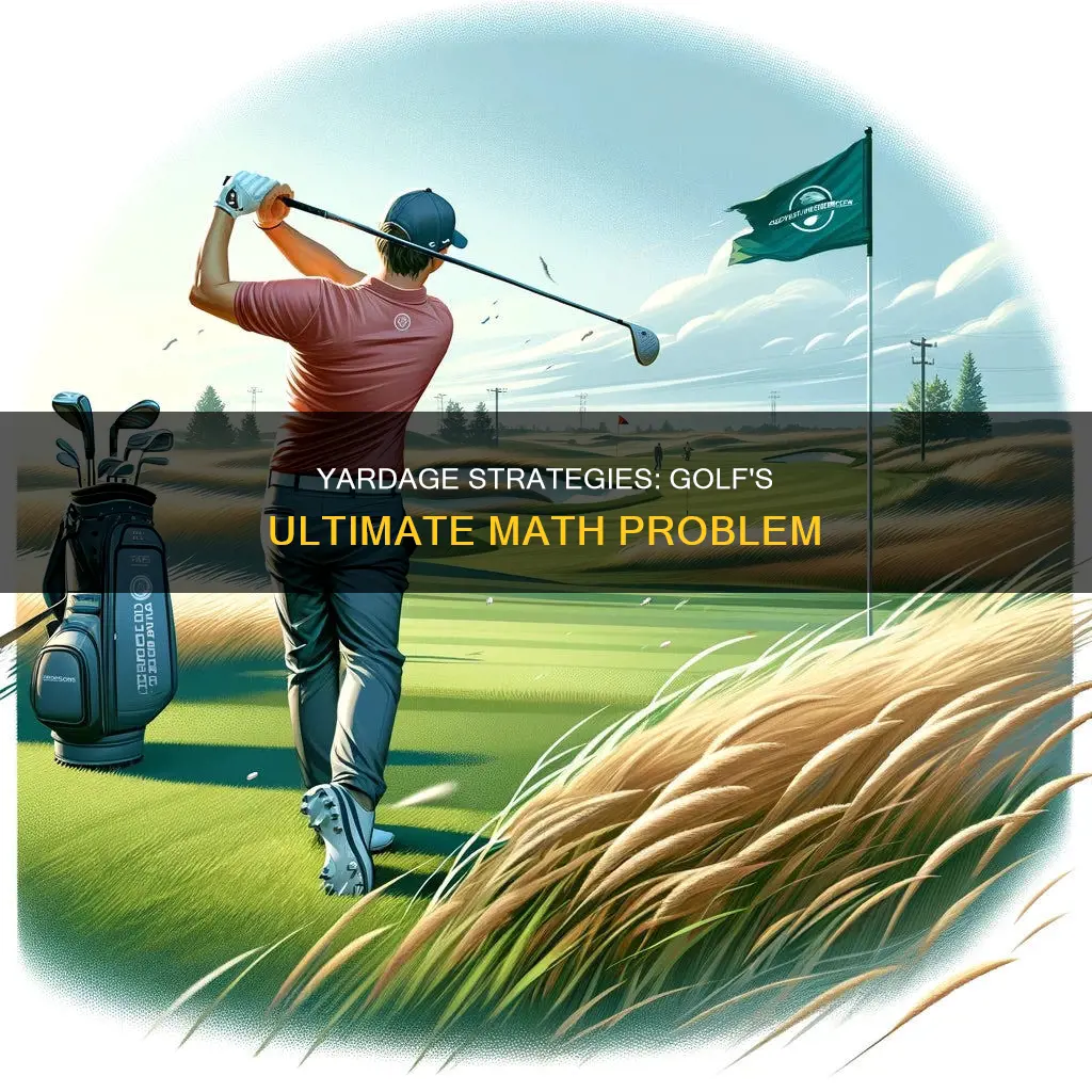 how to calculate golf yardage
