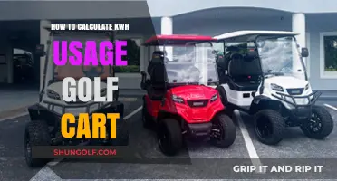Calculate Golf Cart kWh Usage: A Simple Step-by-Step Guide