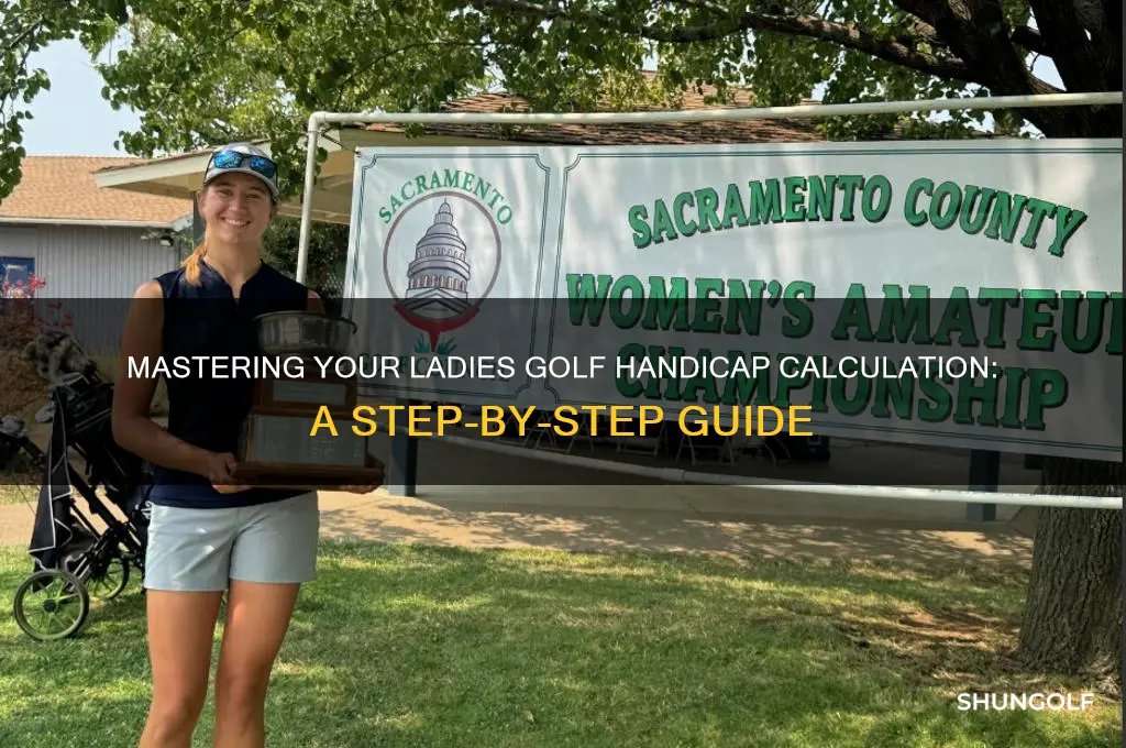 how to calculate ladies golf handicap